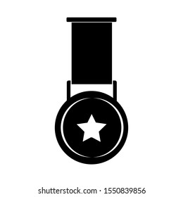 Medal Icon in trendy flat style isolated on grey background. Medal symbol for your web site design, logo, app, UI. Vector illustration, EPS10.