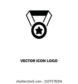 Medal Icon in trendy flat style isolated on grey background. Medal symbol for your web site design, logo, app, UI. Vector illustration, EPS10.