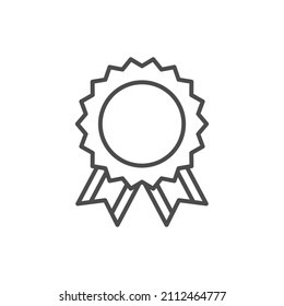Medal Icon in trendy flat style isolated on white background. Medal symbol for your web site design, logo, app, UI. Vector illustration, EPS10.