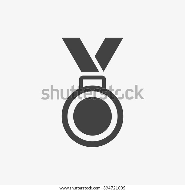Medal Icon in trendy flat style isolated on grey\
background. Medal symbol for your web site design, logo, app, UI.\
Vector illustration,\
EPS10.