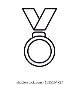Medal Icon in trendy flat style.Vector illustration