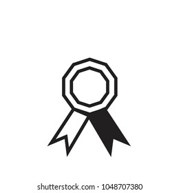 medal icon vector 