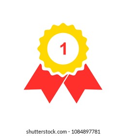 medal icon vector