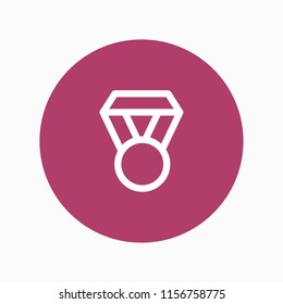 medal icon vector