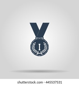 Medal icon. Vector concept illustration for design.