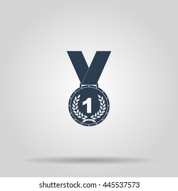 Medal icon. Vector concept illustration for design.