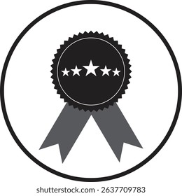 medal icon vector design illustration