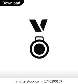 Medal icon vector Eps 10