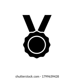 Medal icon vector flat design