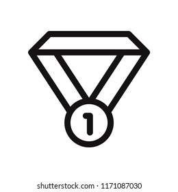 Medal icon vector illustration