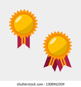 medal icon vector illustration