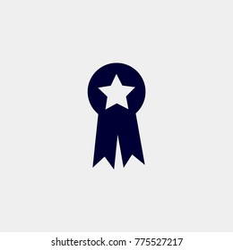 medal icon, Vector illustration. award icon. winner icon