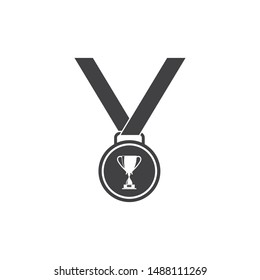 medal icon vector illustration design template