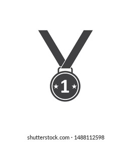 medal icon vector illustration design template
