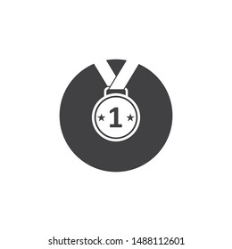medal icon vector illustration design template