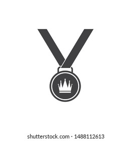medal icon vector illustration design template