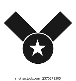 diseño de ilustración vectorial de icono de medalla