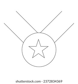 medal icon vector illustration design