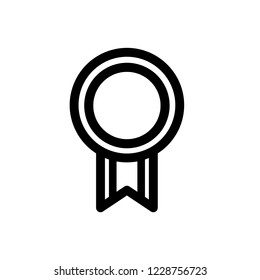 Medal icon, vector illustration. Flat design style. vector medal icon illustration isolated on white background, medal icon Eps10. medal icons graphic design vector symbols.