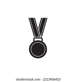 medal icon vector illustration logo design