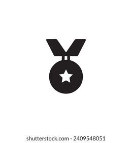 medal icon vector ilustration logo design