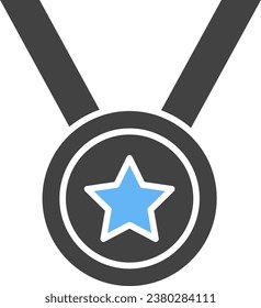 Medal icon vector image. Suitable for mobile application web application and print media.