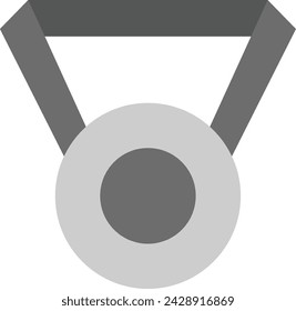 Icono de medalla vector imagen. Adecuado para aplicaciones móviles, aplicaciones web y medios de impresión.