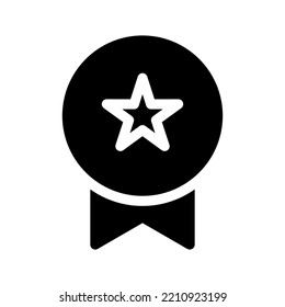 Medal Icon Vector Symbol Design Illustration