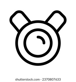 Icono de medalla Ilustración de diseño de símbolo de vectores