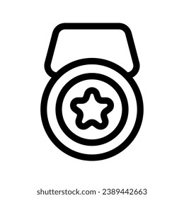 Medal Icon Vector Symbol Design Illustration