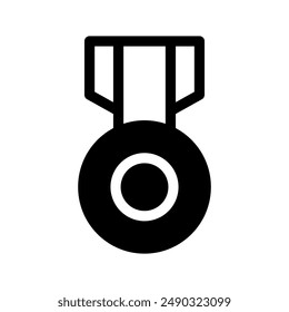 Medal Icon Vector Symbol Design Illustration