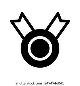 Medal Icon Vector Symbol Design Illustration