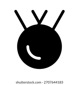 Ilustración de diseño de símbolo de Vector de icono de medalla