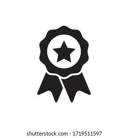 medal icon vector symbol template