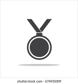 Medal icon vector, medal symbols ,medal logo on white background.
