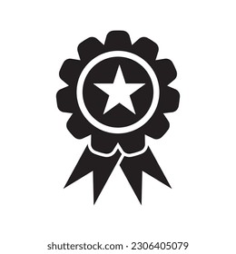 medal icon vector template illustration logo design