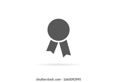 Medal Icon vector in trendy flat style isolated on gray background. Medal Icon vector symbol for your web site design, logo, app, UI. Medal Icon vectorVector illustration