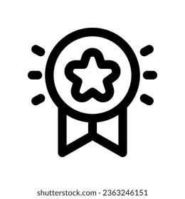 medal icon. vector icon for your website, mobile, presentation, and logo design.