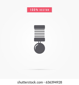 medal icon. war sign