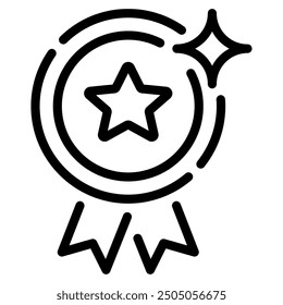 Medal icon for web, app, infographic, etc