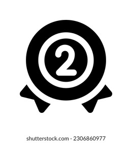 Medaillensymbol für Ihr Website-Design, Logo, App, Benutzeroberfläche.