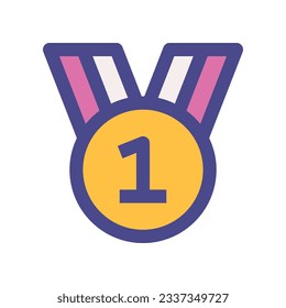 medal icon for your website, mobile, presentation, and logo design.
