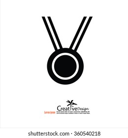 medal icon.medal.vector illustration.