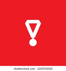 Medal icons, graphic resource templates, vector illustrations.