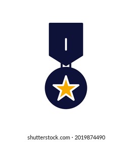 medal icons symbol vector elements for infographic web