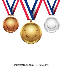Ilustración de medallas