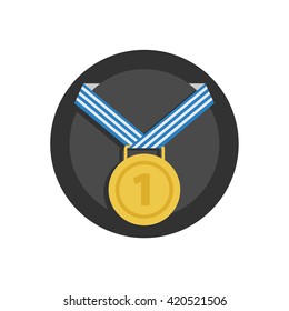Medal Illustration - Flat Icon