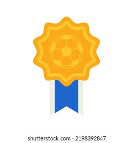 Medalla aislada de fondo blanco