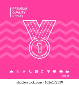 Medal line Icon 