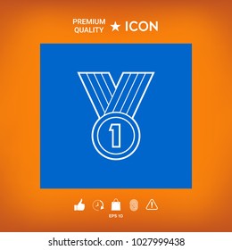 Medal line Icon 